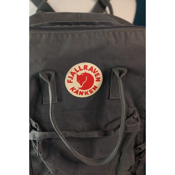 Fjallraven Kanken Classic Backpack Laptop Bag Gray Classic Medium main image 4